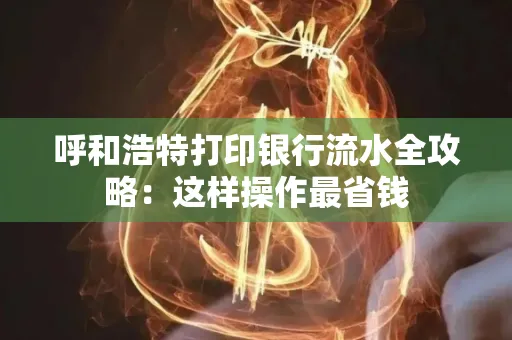 呼和浩特打印银行流水全攻略:这样操作最省钱