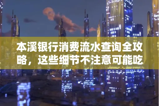 本溪银行消费流水查询全攻略,这些细节不注意可能吃大亏