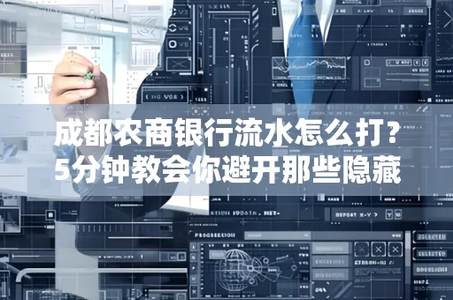 成都农商银行流水怎么打?5分钟教会你避开那些隐藏坑