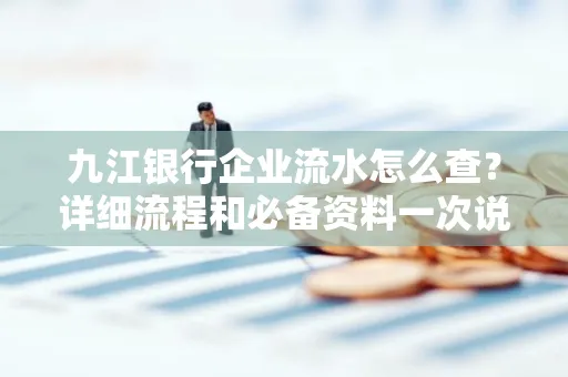 九江银行企业流水怎么查？详细流程和必备资料一次说清