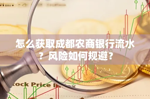 怎么获取成都农商银行流水?风险如何规避?