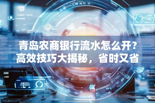 青岛农商银行流水怎么开？高效技巧大揭秘，省时又省心！